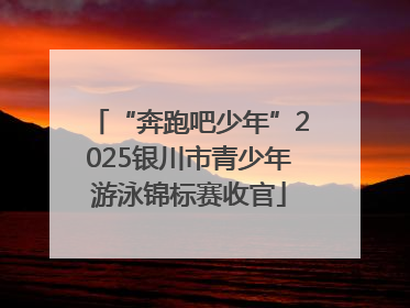 “奔跑吧少年”2025银川市青少年游泳锦标赛收官