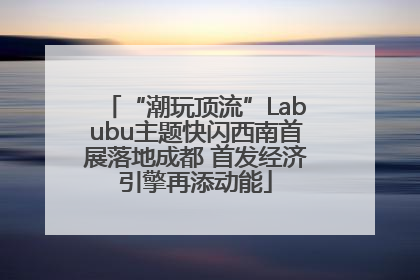 “潮玩顶流”Labubu主题快闪西南首展落地成都 首发经济引擎再添动能