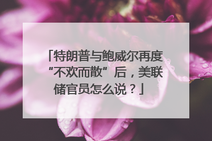特朗普与鲍威尔再度“不欢而散”后，美联储官员怎么说？