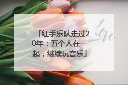 红手乐队走过20年：五个人在一起，继续玩音乐