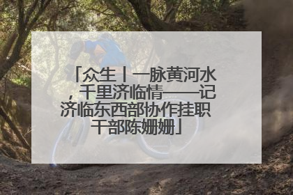 众生丨一脉黄河水，千里济临情——记济临东西部协作挂职干部陈姗姗