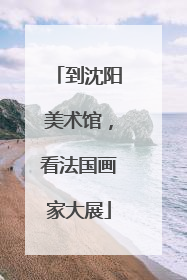 到沈阳美术馆，看法国画家大展