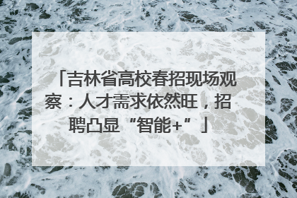 吉林省高校春招现场观察：人才需求依然旺，招聘凸显“智能+”