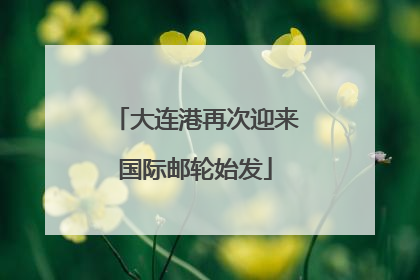 大连港再次迎来国际邮轮始发