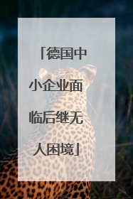 德国中小企业面临后继无人困境