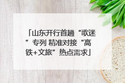 山东开行首趟“歌迷”专列 精准对接“高铁+文旅”热点需求
