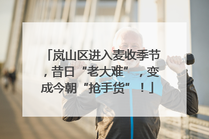 岚山区进入麦收季节，昔日“老大难”，变成今朝“抢手货”！