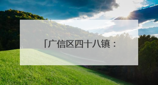 广信区四十八镇：真干真为解民忧 绘就惠民暖心新画卷