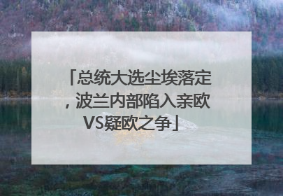 总统大选尘埃落定，波兰内部陷入亲欧VS疑欧之争
