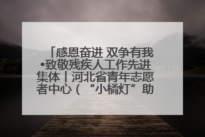 感恩奋进 双争有我•致敬残疾人工作先进集体丨河北省青年志愿者中心（“小橘灯”助残接力计划实施团队）：用温暖陪伴，守护特殊孩子成长