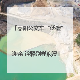 枣阳公交车“低碳”迎亲 诠释别样浪漫