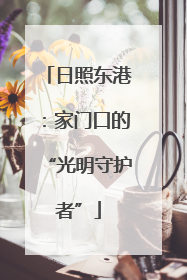 日照东港：家门口的“光明守护者”