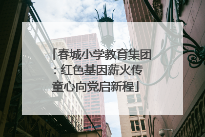 春城小学教育集团：红色基因薪火传 童心向党启新程