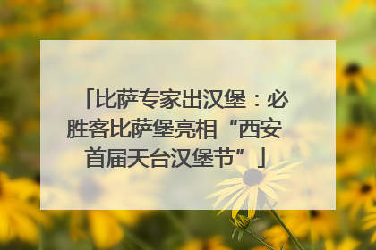 比萨专家出汉堡：必胜客比萨堡亮相“西安首届天台汉堡节”