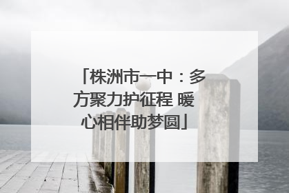 株洲市一中：多方聚力护征程 暖心相伴助梦圆