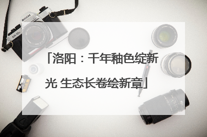 洛阳：千年釉色绽新光 生态长卷绘新章