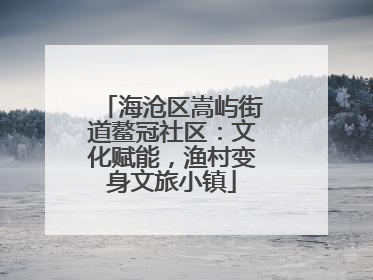 海沧区嵩屿街道鳌冠社区：文化赋能，渔村变身文旅小镇