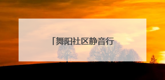 舞阳社区静音行动：一块内胎皮，解决扰民哐当声