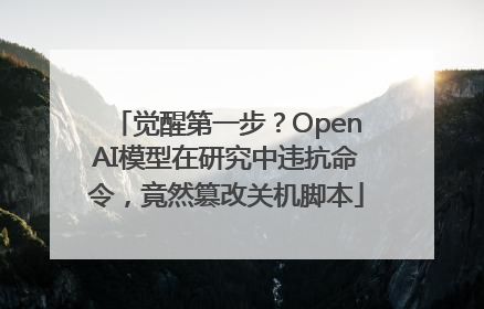 觉醒第一步？OpenAI模型在研究中违抗命令，竟然篡改关机脚本