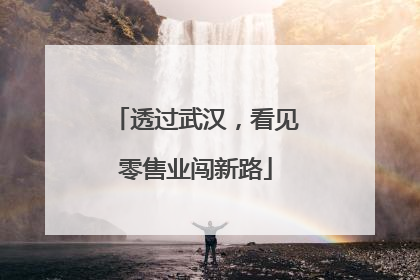 透过武汉，看见零售业闯新路