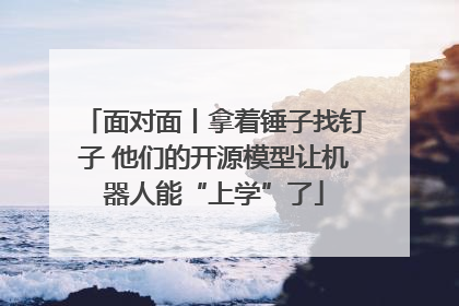 面对面丨拿着锤子找钉子 他们的开源模型让机器人能“上学”了