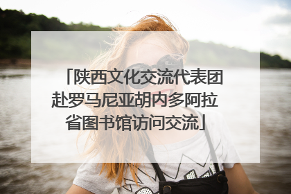 陕西文化交流代表团赴罗马尼亚胡内多阿拉省图书馆访问交流