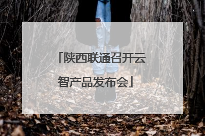 陕西联通召开云智产品发布会