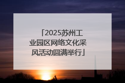 2025苏州工业园区网络文化采风活动圆满举行